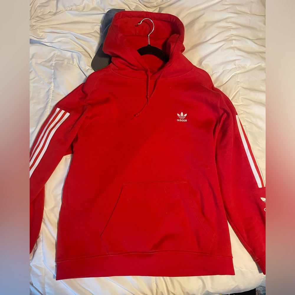 Adidas original Men's Red Hoodie
